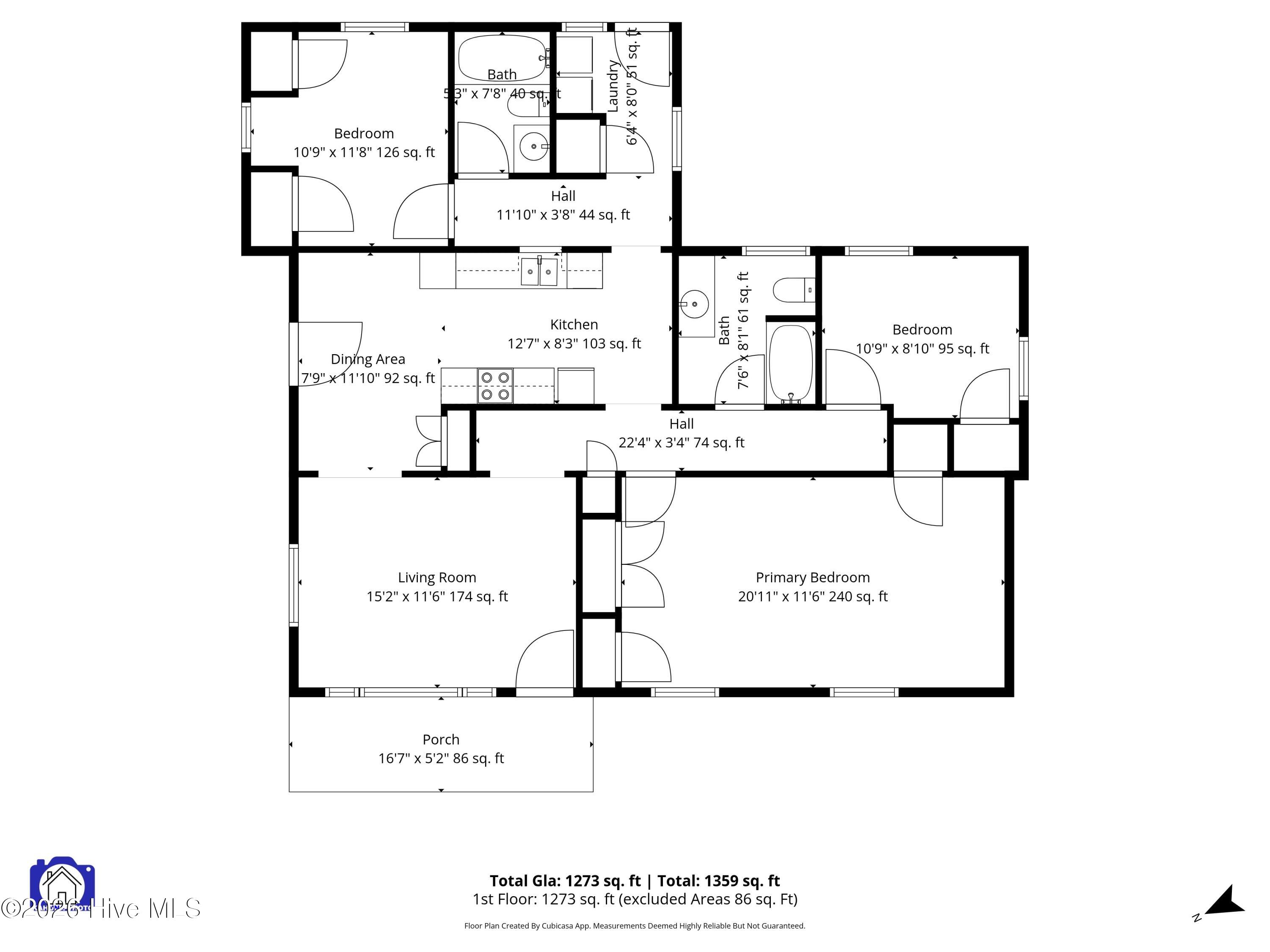 5875 Simmons Road Northwest Ash, NC 28420 - Photo 34 of 34 2D Floor Plan for 5875 Simmons Road Nort