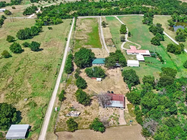 an outdoor space with garden view