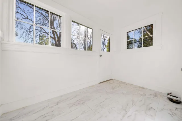 a view of wall with window