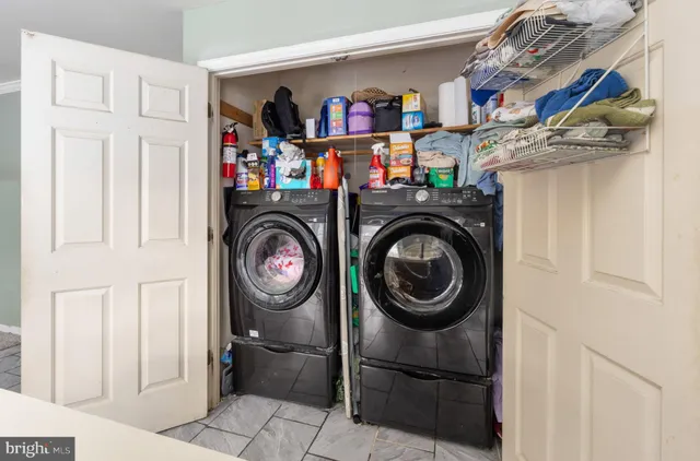 a view of a park with swings