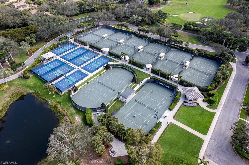 16736 Lucarno Way Naples, FL 34110 - Photo 43 of 49 Aerial view of sports complex