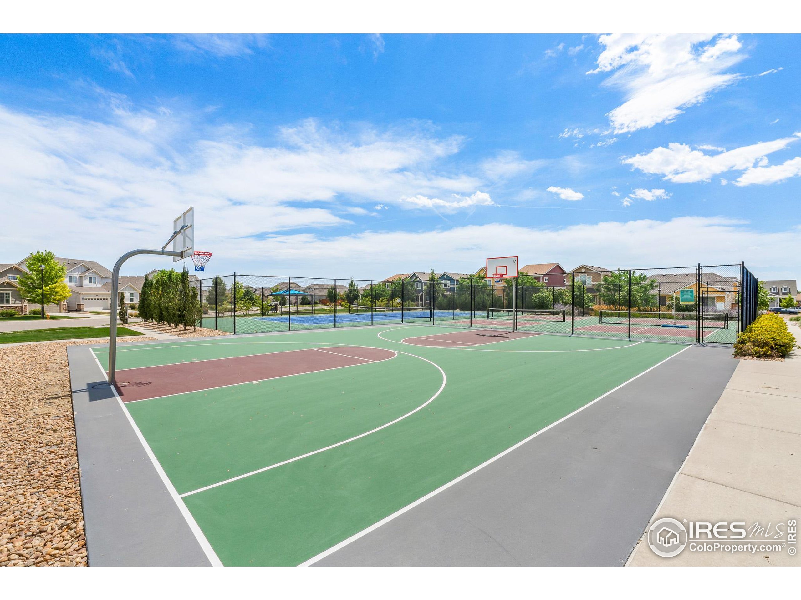 2771 Red Wheat Trail Berthoud, CO 80513 - Photo 41 of 46 a view of a tennis court