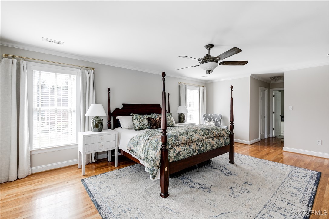 3401 Brewton Way Midlothian, VA 23113 - Photo 34 of 50 HDWD, crown, 3 WICs, en suite bath