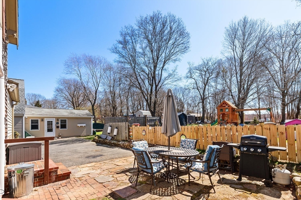 21 Gee Avenue Gloucester, MA 01930 - Photo 30 of 35 a view of a patio with a yard
