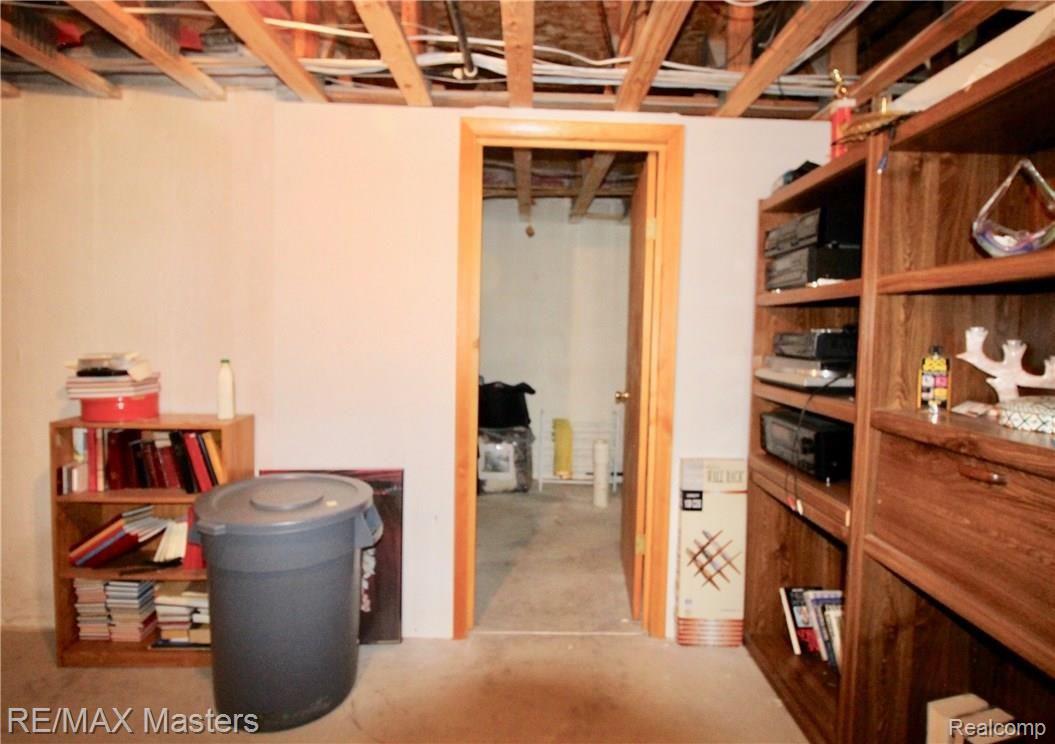 26454 Rinne Road New Boston, MI 48164 - Photo 30 of 41 And, once you are done with the finish work in the basement, there's a walk in storage room available to put everything away while still having over 2000 sq ft of lower level living!