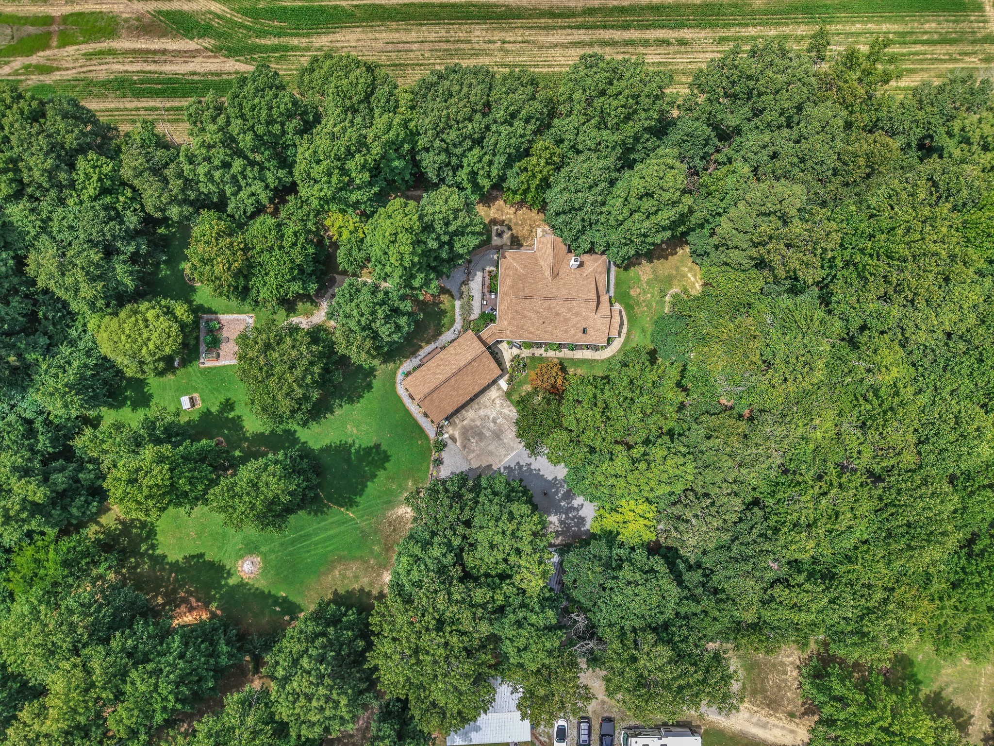 7197 Highland Road Portland, TN 37148 - Photo 88 of 92 a view of a house with a yard and lake view
