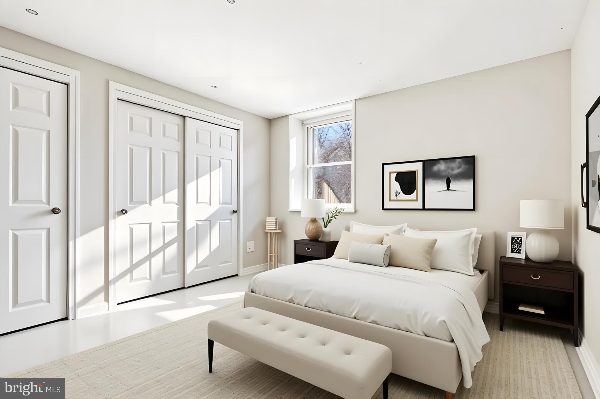 7713 Burnside Road Landover, MD 20785 - Photo 16 of 23 Serene bedroom with natural light and style.