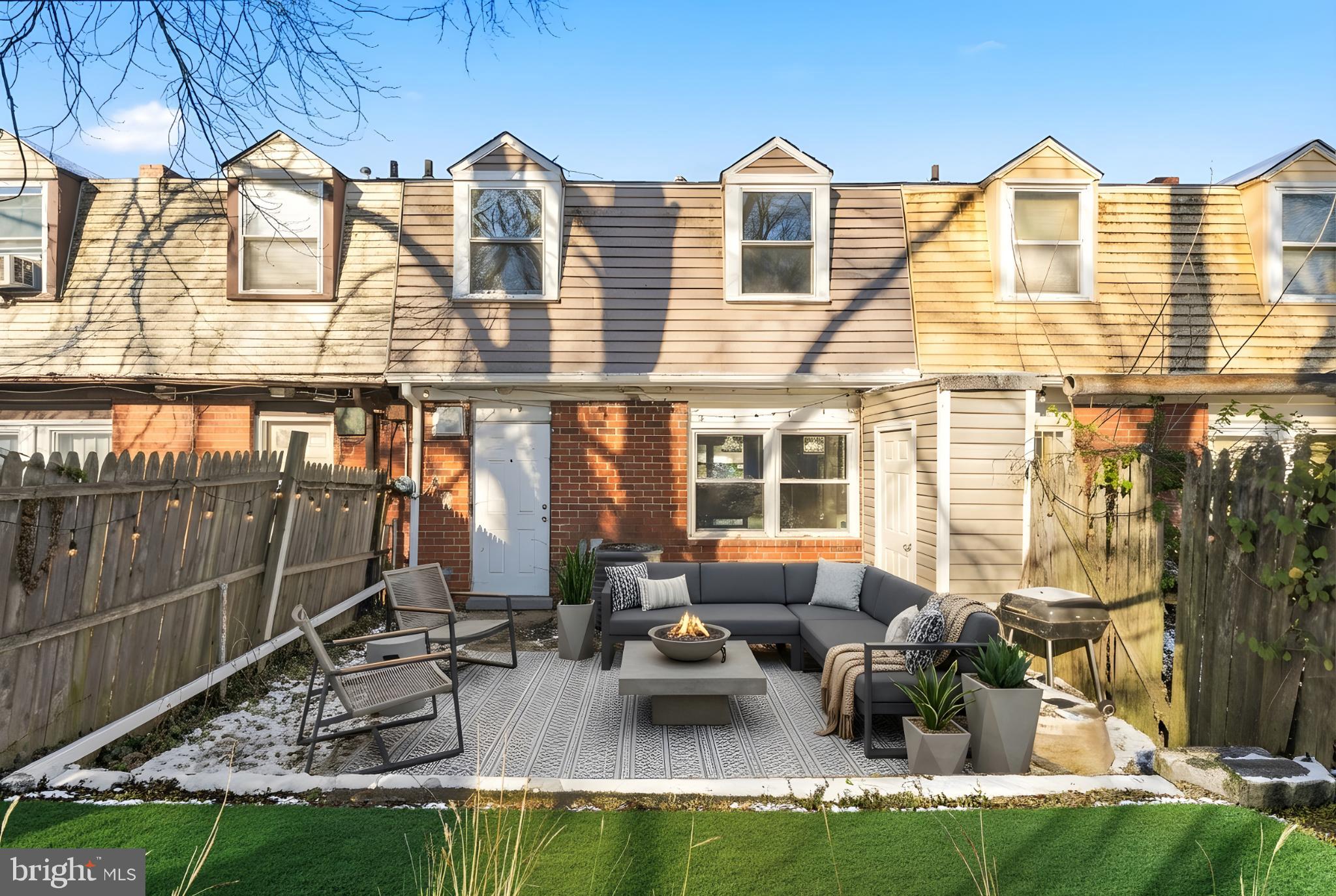 7713 Burnside Road Landover, MD 20785 - Photo 23 of 23 Charming backyard retreat with cozy seating.