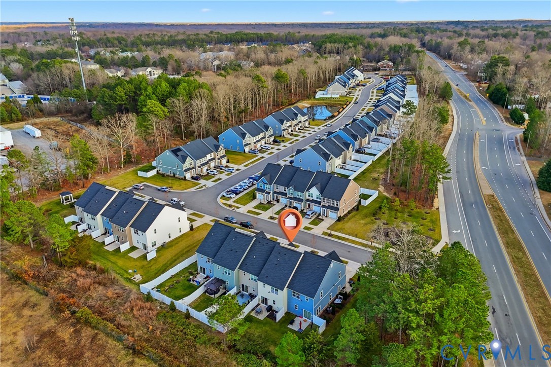 4124 Jefferson Rdg Drive Midlothian, VA 23112 - Photo 37 of 43 Aerial perspective of suburban area