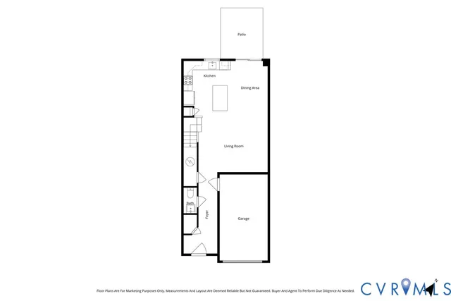 a picture of a floor plan