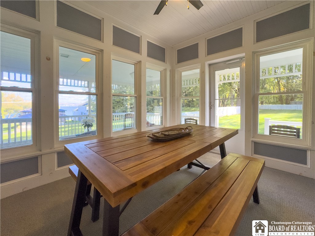 4988 West Lake Road Chautauqua, NY 14757 - Photo 11 of 44 It overlooks the lakeside covered porch and the am