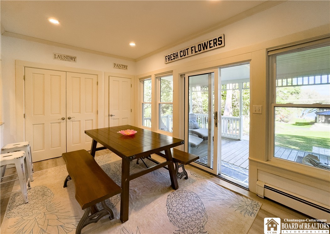 4988 West Lake Road Chautauqua, NY 14757 - Photo 18 of 44 The Dining Area is so inviting with fantastic view