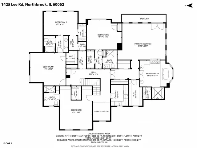 $3,275,000 | 1425 Lee Road, Northbrook, IL 60062