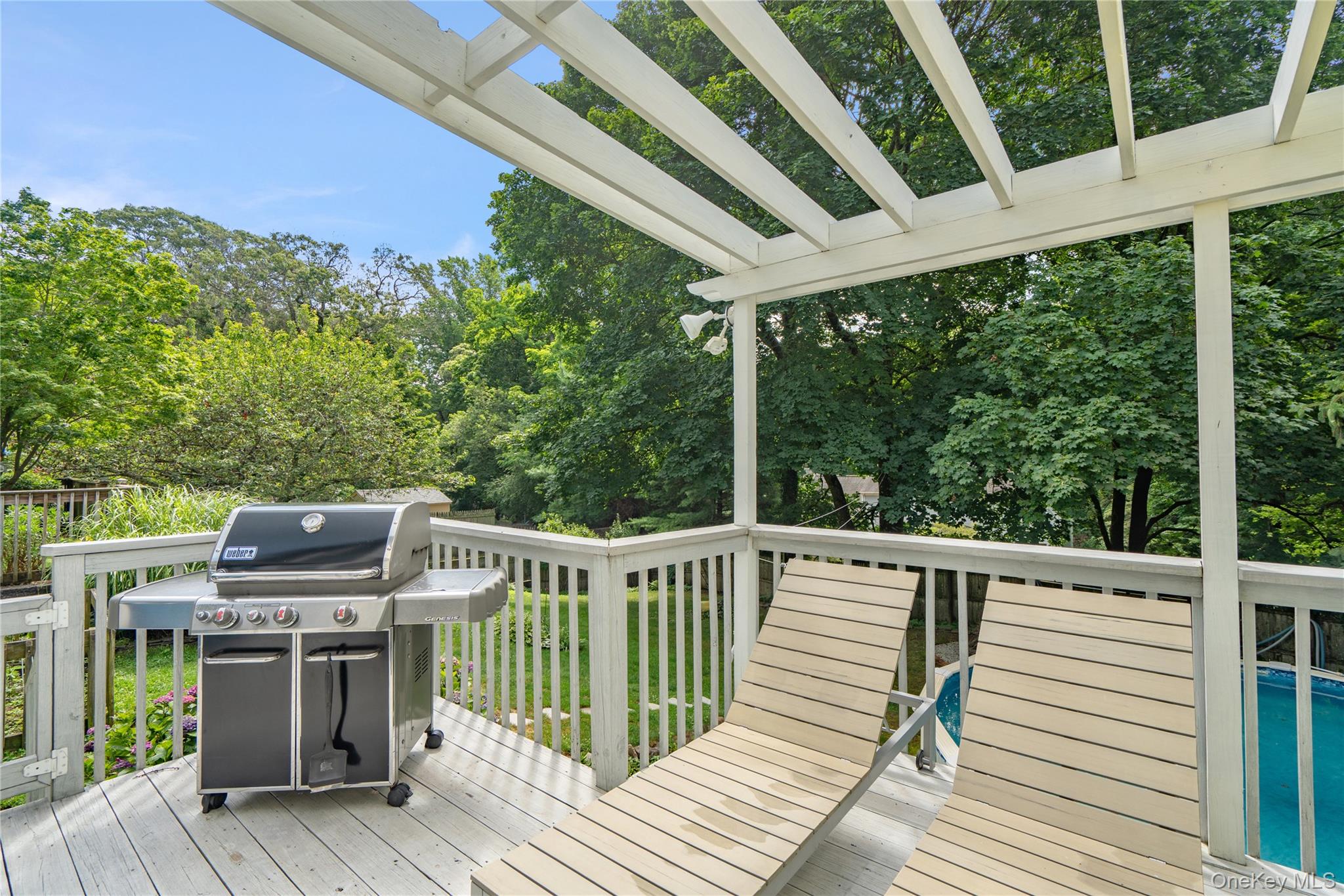 6 Cedar Avenue Locust Valley, NY 11560 - Photo 24 of 31 a view of a balcony with wooden floor