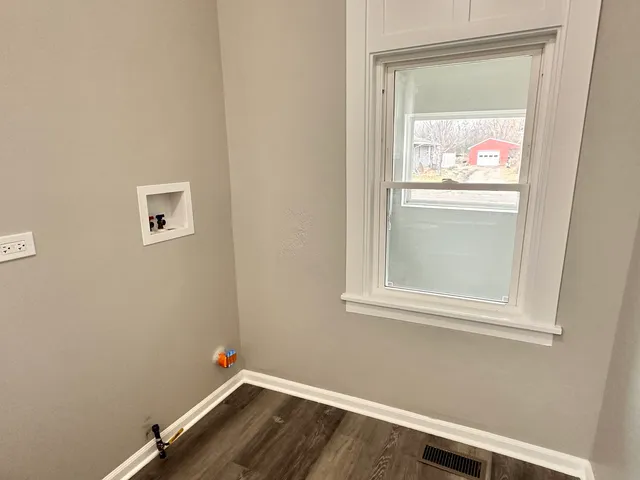 a room with a window