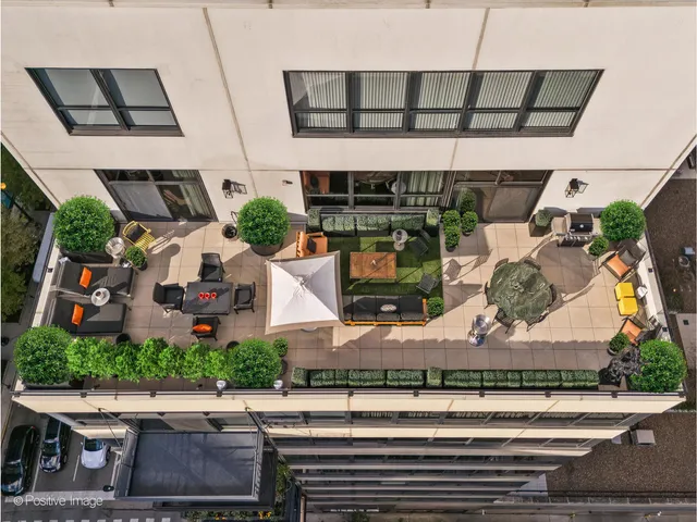 a view of city with tall buildings