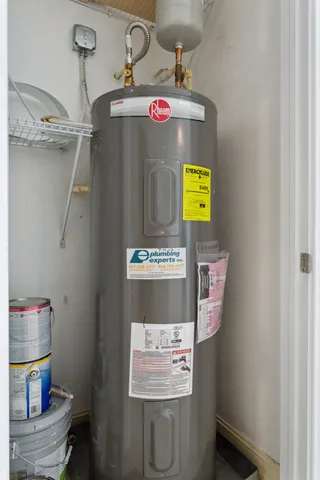 a view of street with sitting area