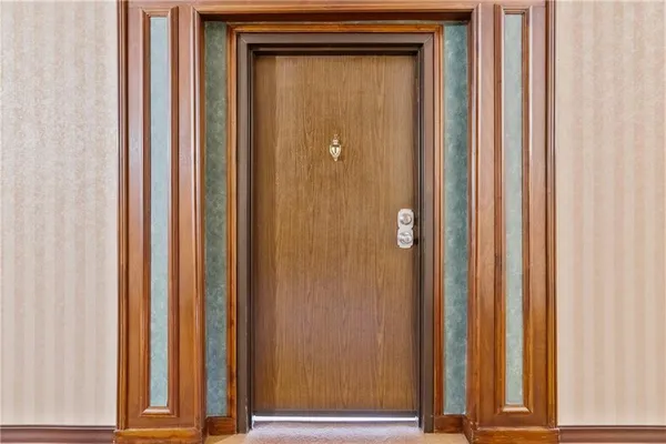 a view of an entryway