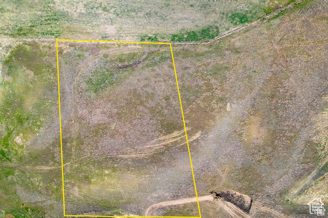 5337 East Maple Creek Road, Unit 1 Franklin, ID 83237 - Photo 4 of 28 Aerial view of sparsely populated area featuring property boundaries highlighted