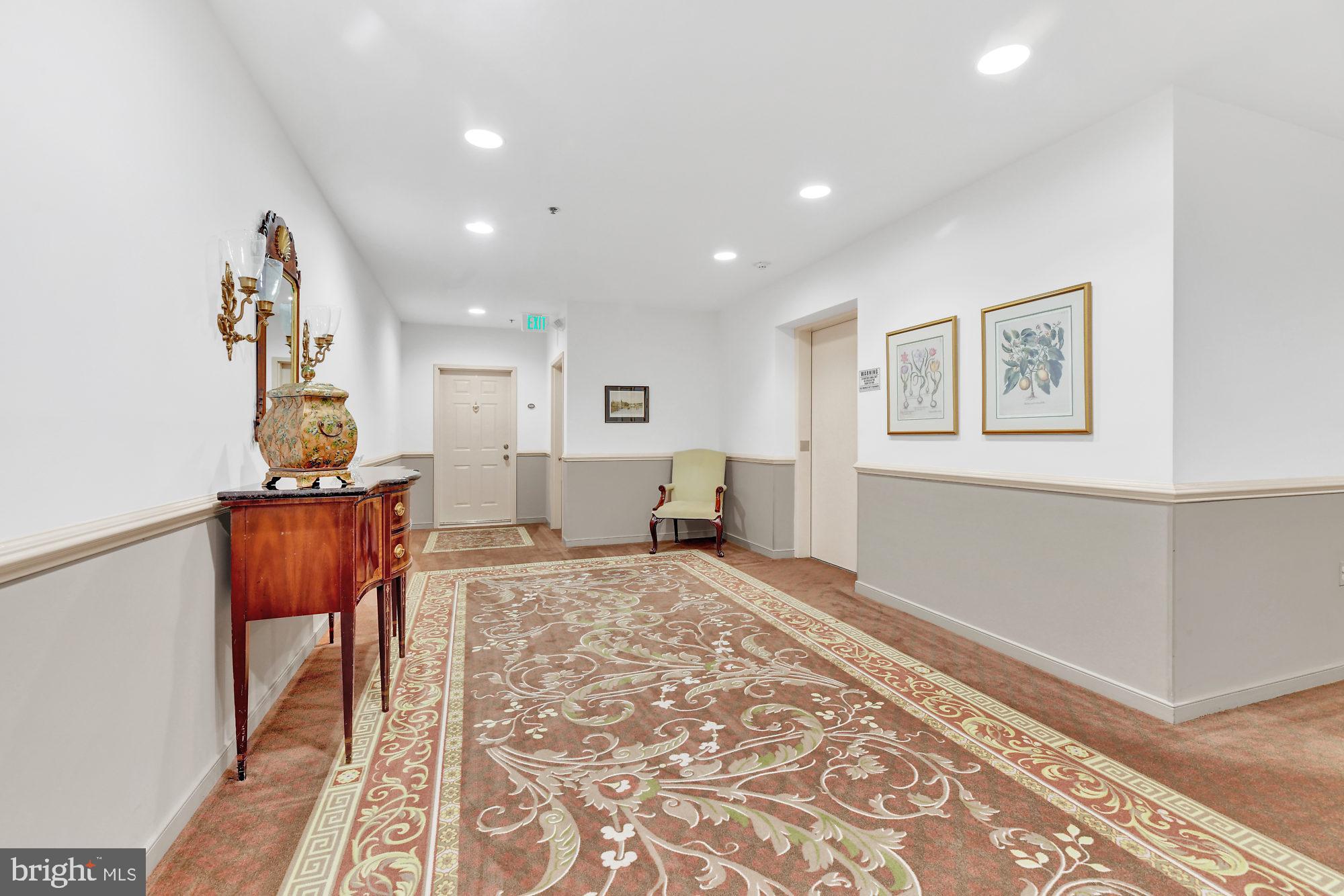 2331 Old Court Road, Unit 504 Baltimore, MD 21208 - Photo 22 of 37 504 is Just around the corner from the elevator