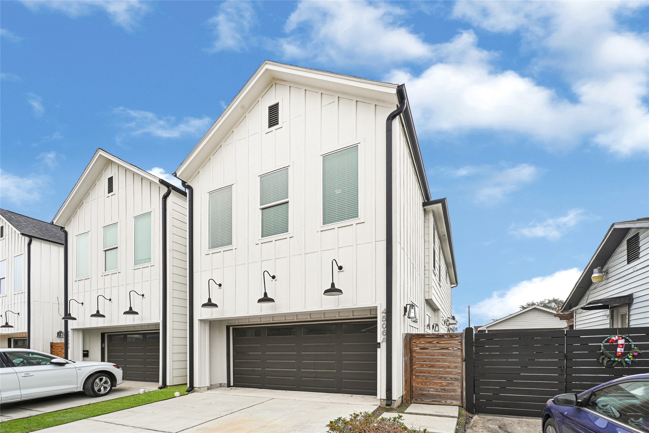 a view of front door