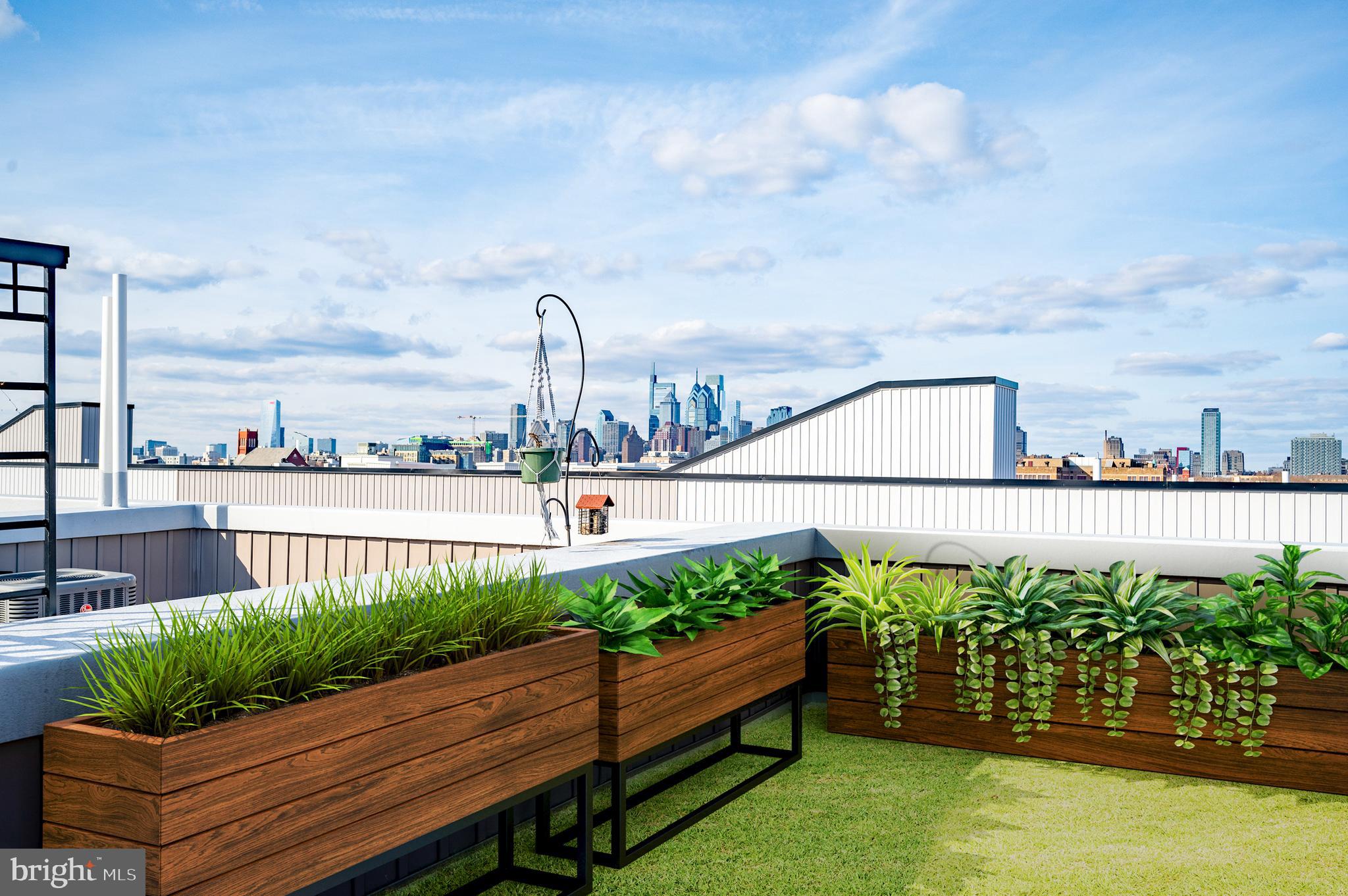 605 McClellan Street Philadelphia, PA 19148 - Photo 8 of 26 a view of a terrace with sitting area
