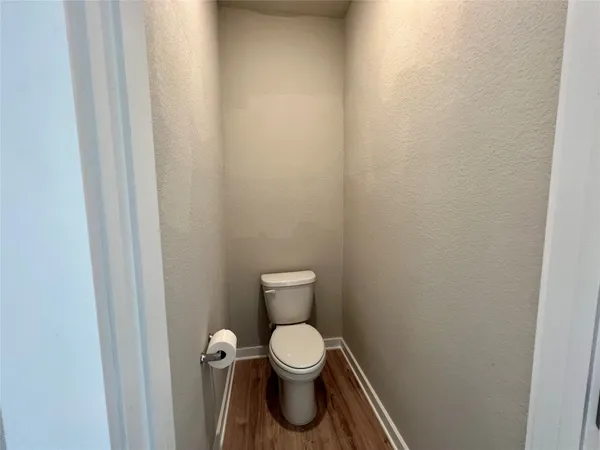 a bathroom with a toilet
