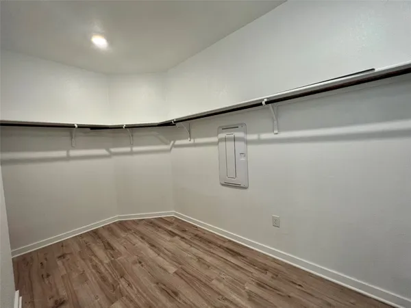 wooden floor in an empty room