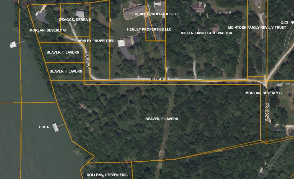 0 East 260 Road Grove, OK 74344 - Photo 1 of 1 Aerial with app. boundaries