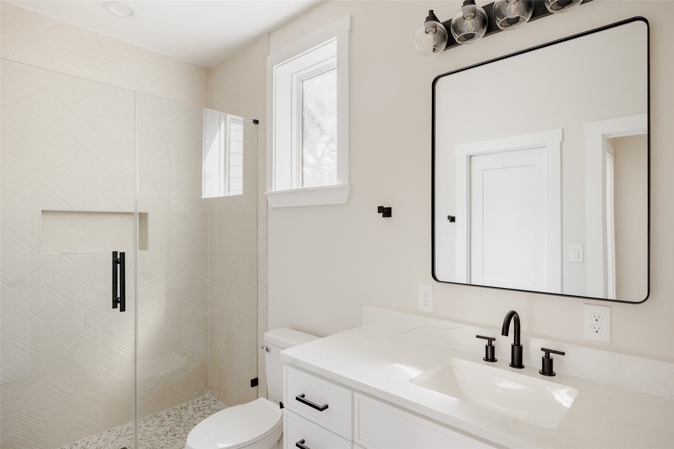 901 Redd Street Austin, TX 78745 - Photo 22 of 29 Bathroom 3 with walk in shower