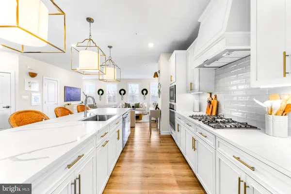 a bathroom with a stove