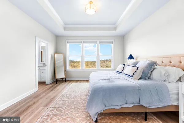 a view of a building with a street