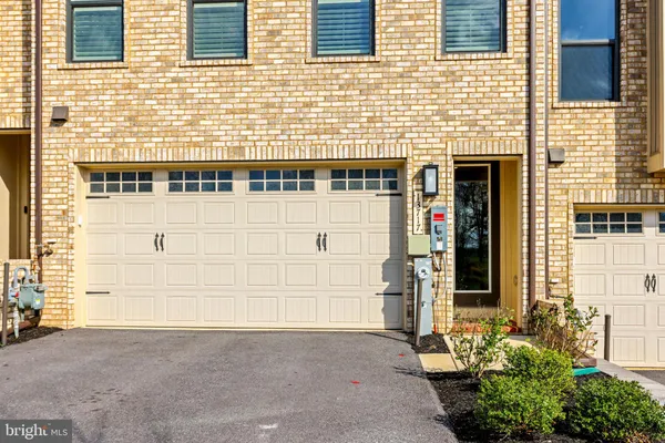 an aerial view of a building