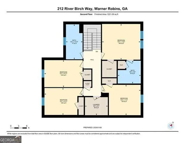 $1,975 | 212 River Birch Way, Warner Robins, GA 31093