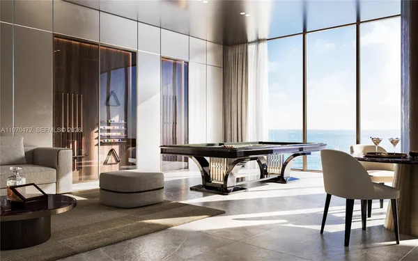 a bedroom with a bed and a potted plant