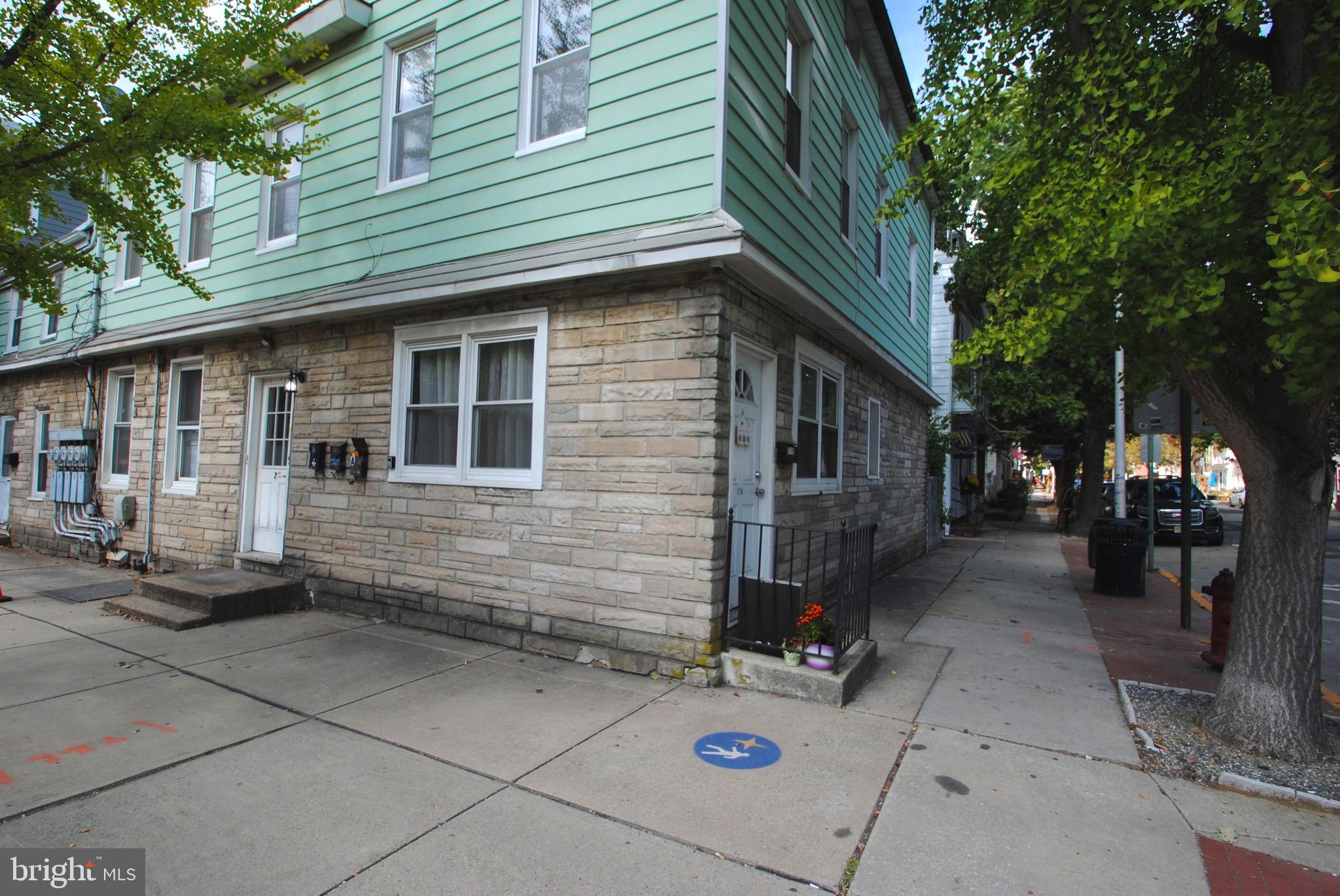 a view of a house with a patio