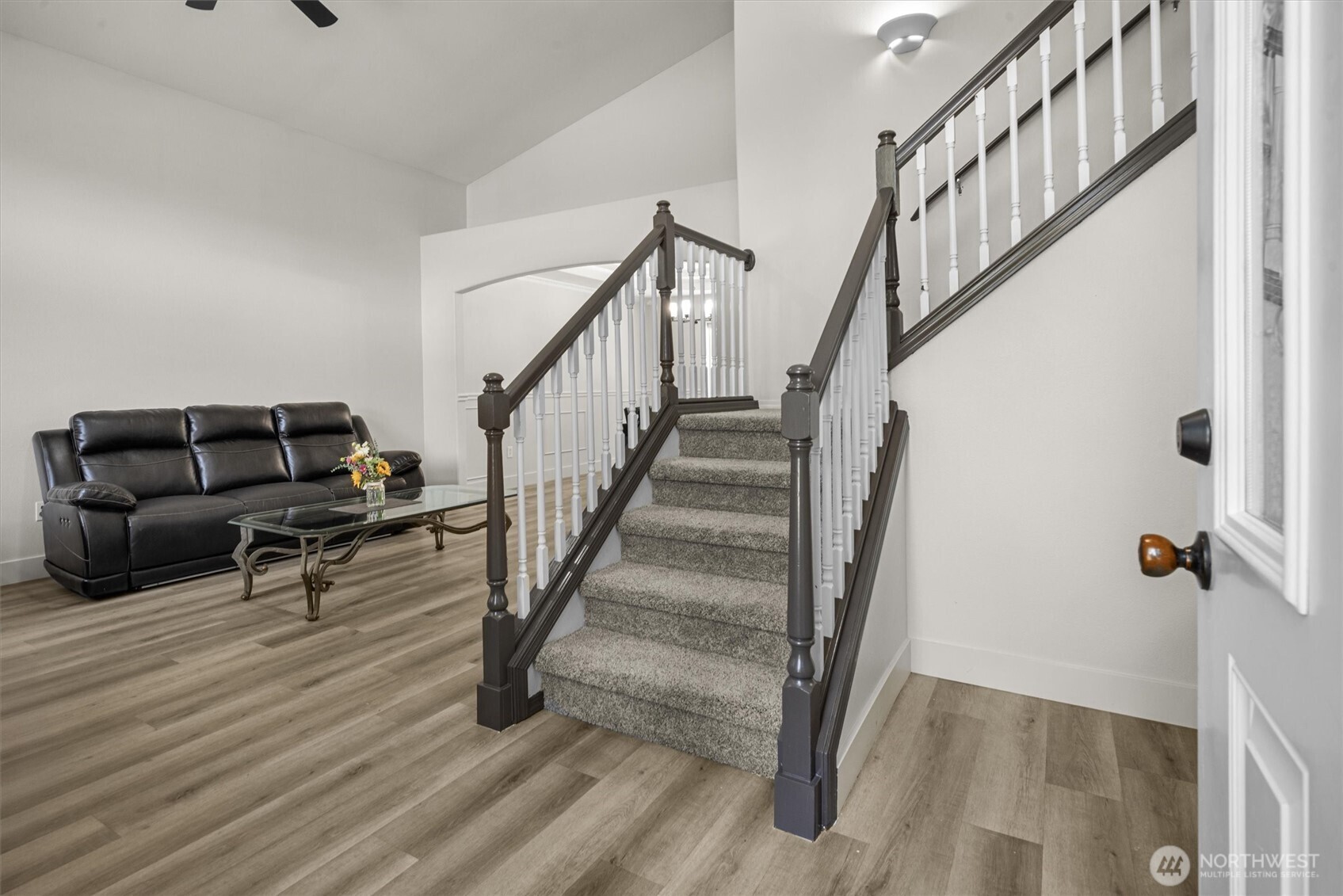 13901 Cedar Court Sultan, WA 98294 - Photo 4 of 34 a view of entryway and hall with wooden floor