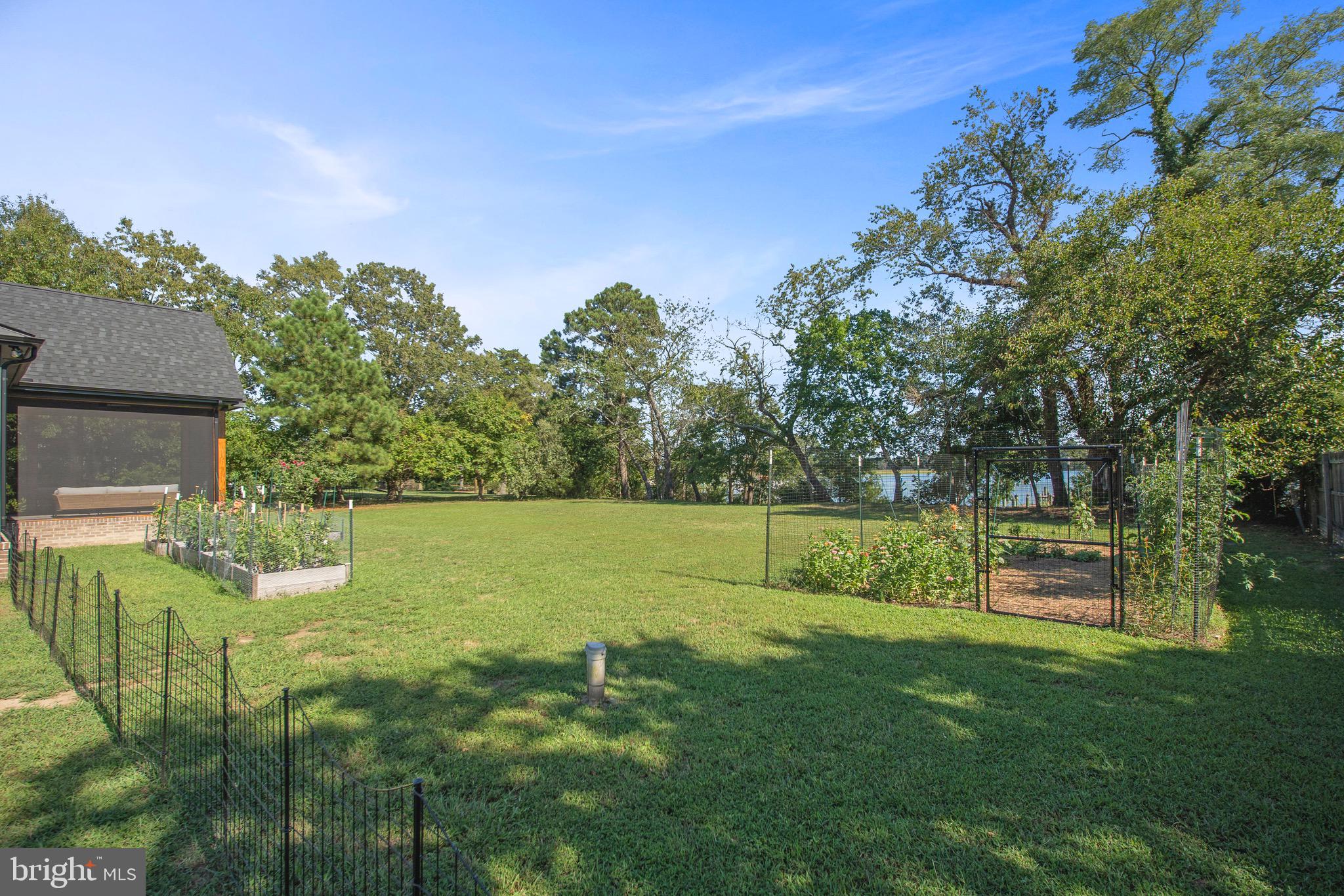 3311 Redden Ferry Road Eden, MD 21822 - Photo 68 of 75 a view of a garden with an outdoor space