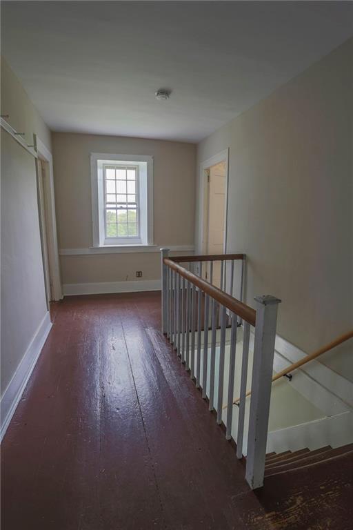 636 North Ridge Road Montville, ME 04941 - Photo 16 of 35 Second floor hallway and stair landing.