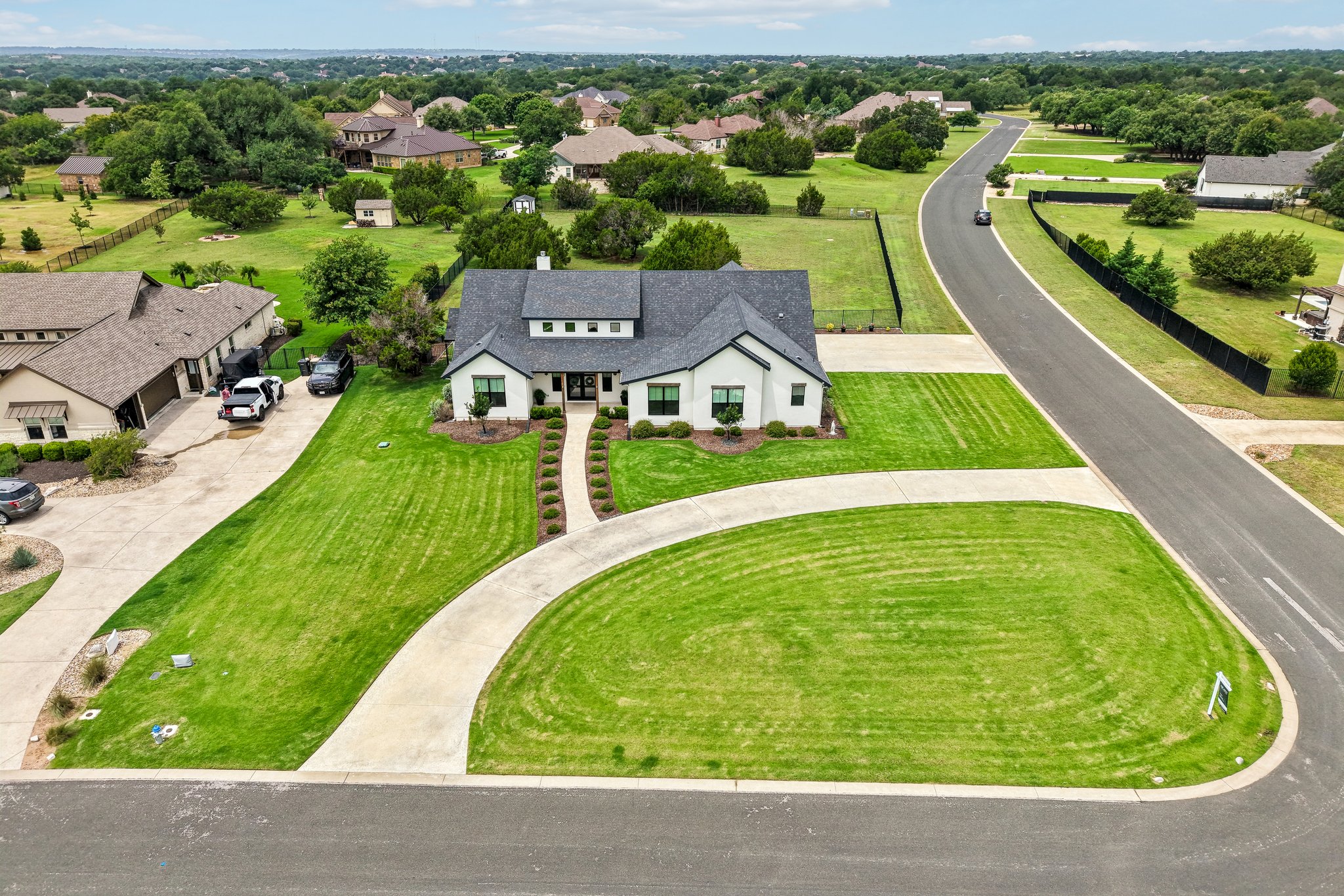 113 Crystal Lane Georgetown, TX 78633 - Photo 11 of 36 an aerial view of a house