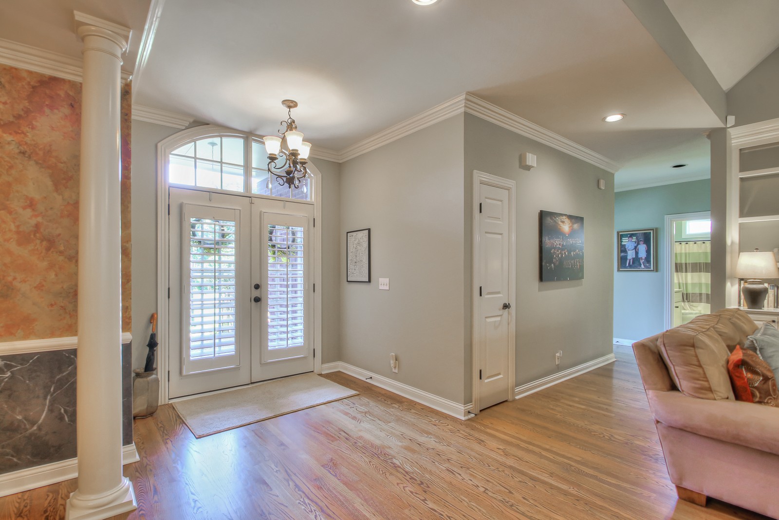244 Chester Stevens Road Franklin, TN 37067 - Photo 2 of 56 a view of a livingroom with wooden floor and windows