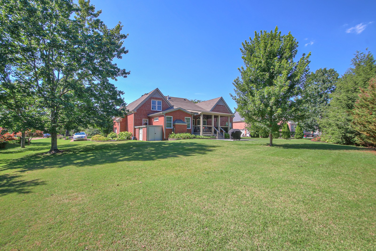 244 Chester Stevens Road Franklin, TN 37067 - Photo 49 of 56 a front view of house with yard and green space