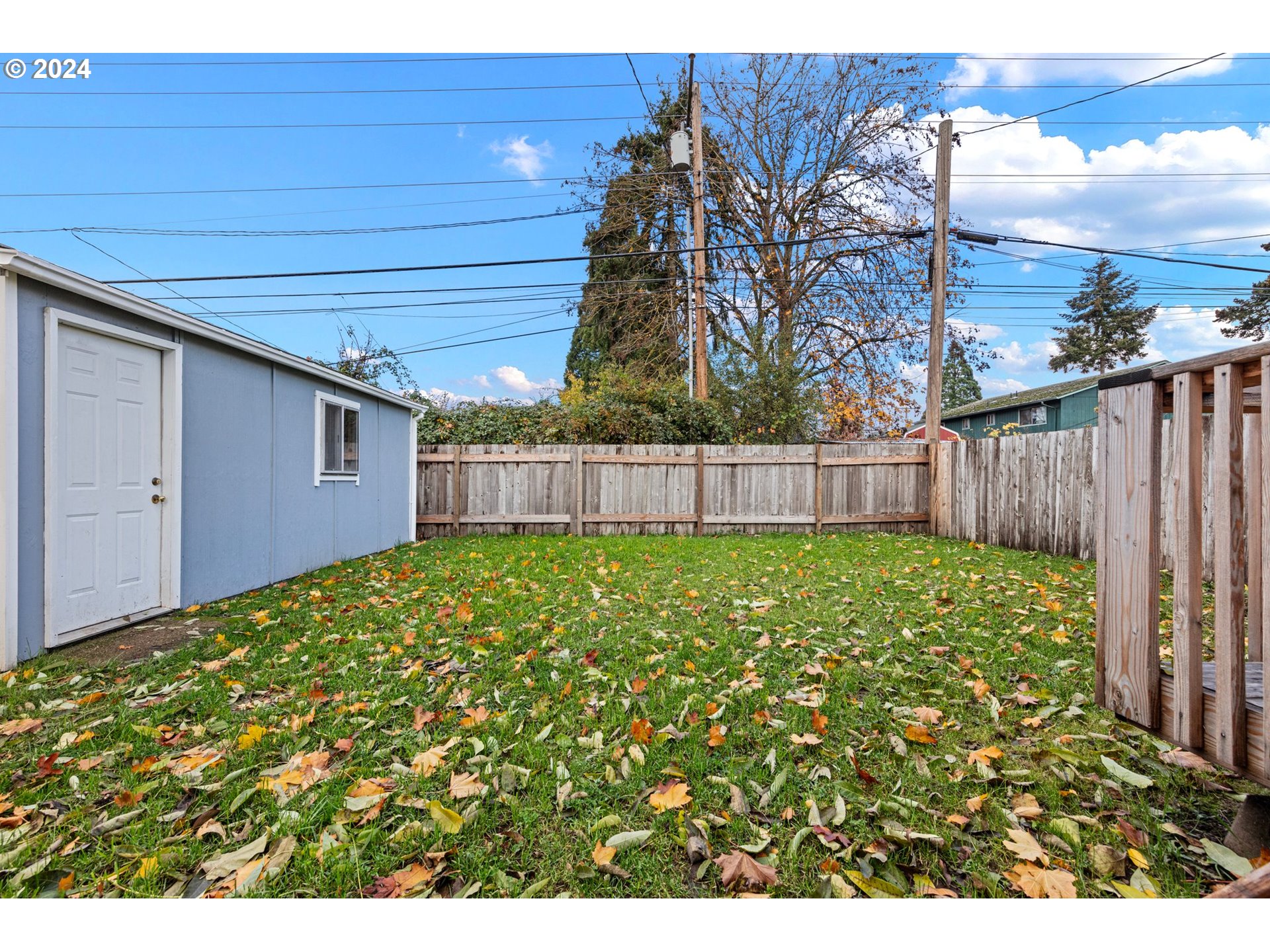 1356 D Street Springfield, OR 97477 - Photo 36 of 45 a view of a backyard with pathway