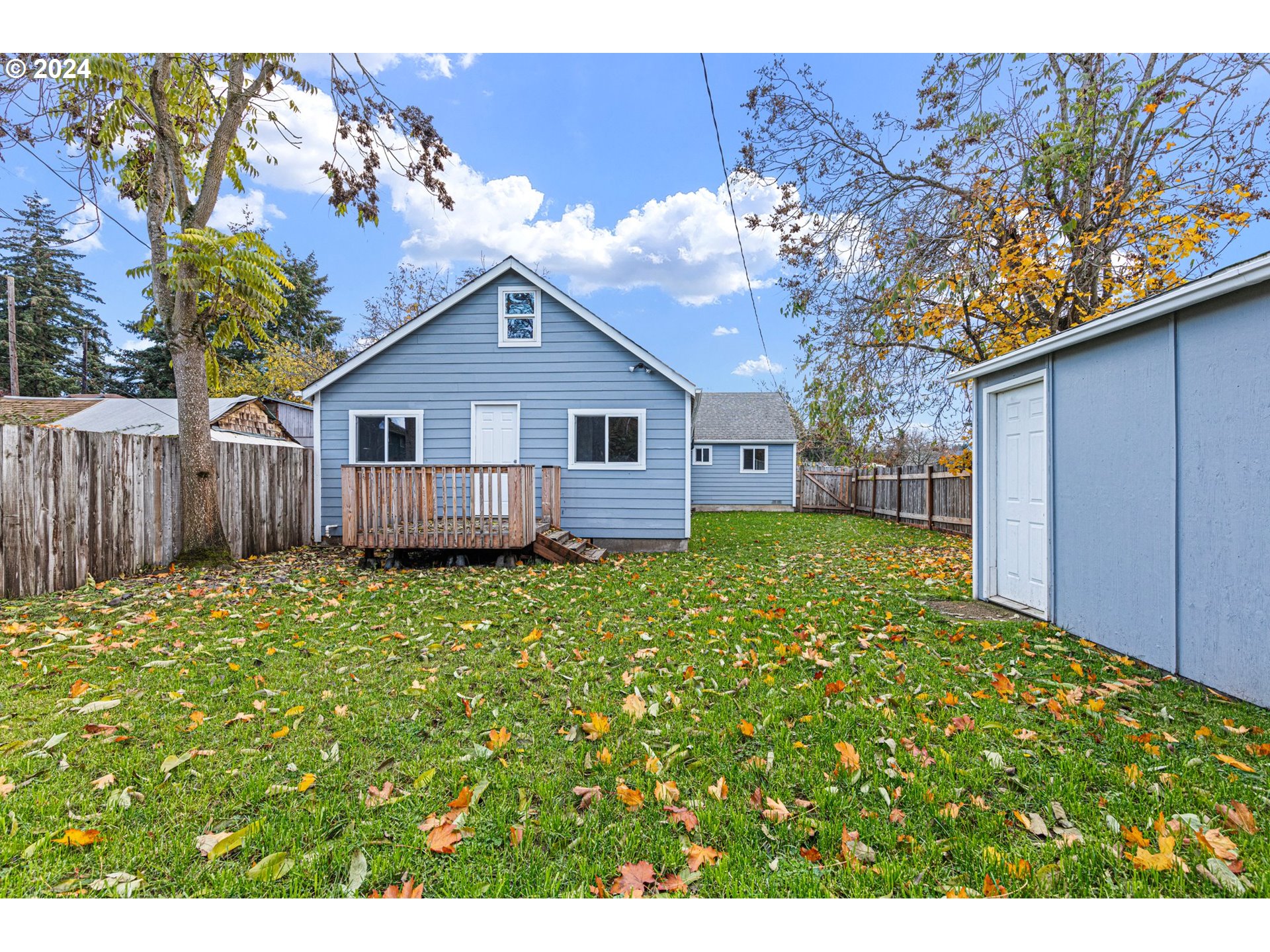 1356 D Street Springfield, OR 97477 - Photo 41 of 45 a view of a house with a yard
