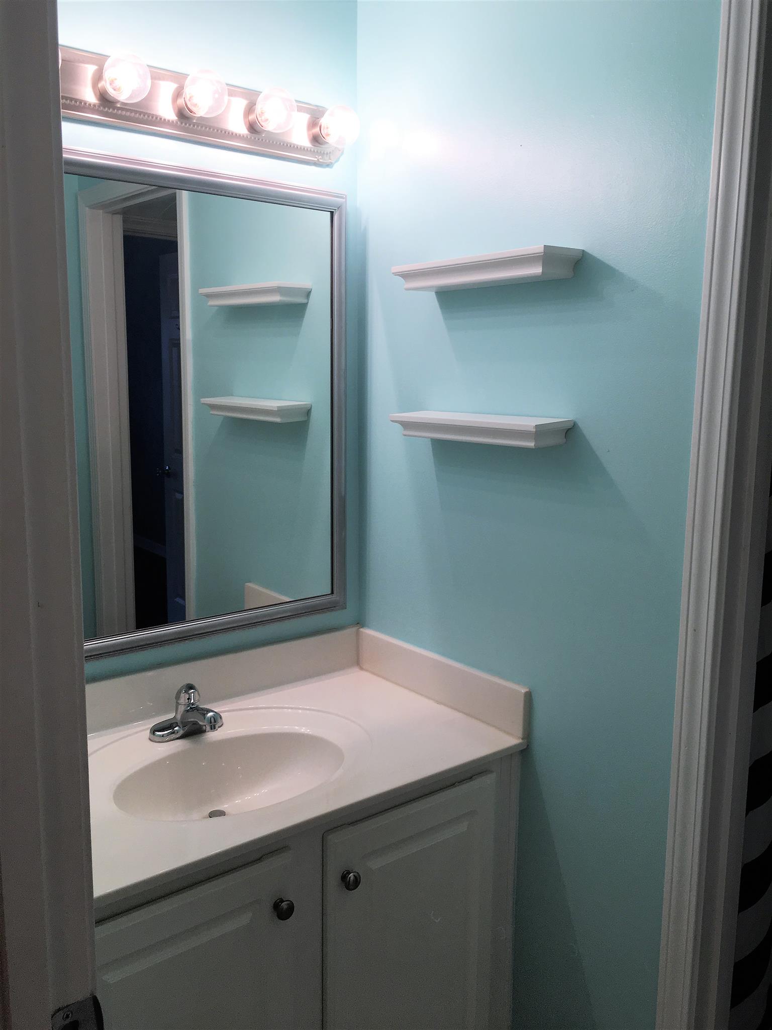 1101 Downs Boulevard, Unit A103 Franklin, TN 37064 - Photo 13 of 18 a bathroom with a sink and a mirror