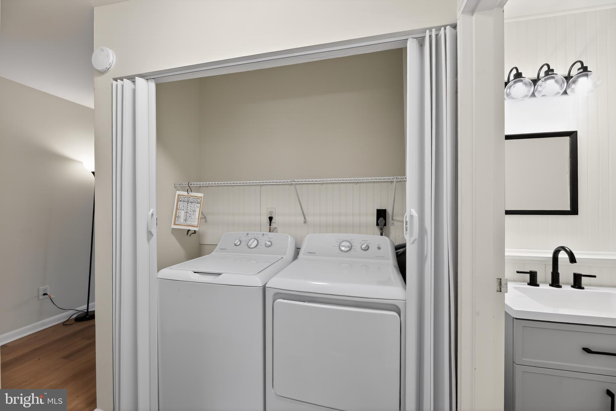 411 Stiles Avenue, Unit B11 Maple Shade, NJ 08052 - Photo 19 of 25 a utility room with dryer and washer