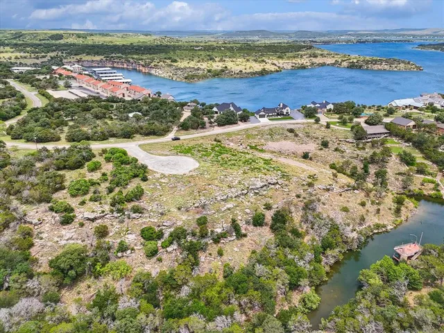 a view of lake with mountain