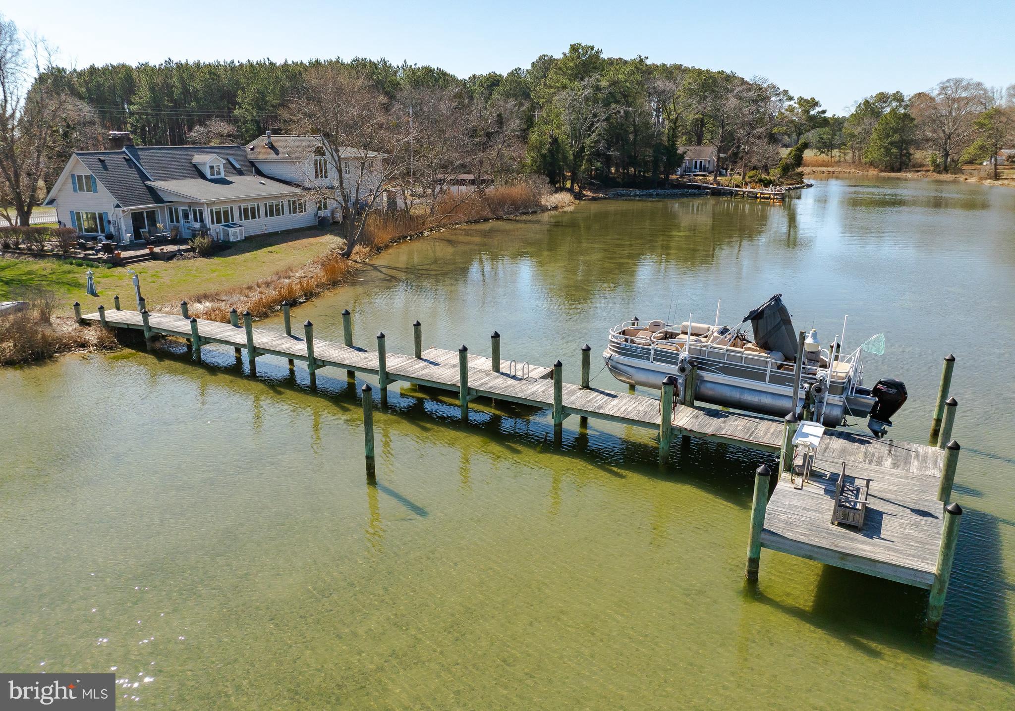 49716 Airedele Road Ridge, MD 20680 - Photo 3 of 100 Pier with 2 slips and boat lift
