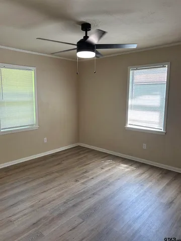 a room with wooden floor