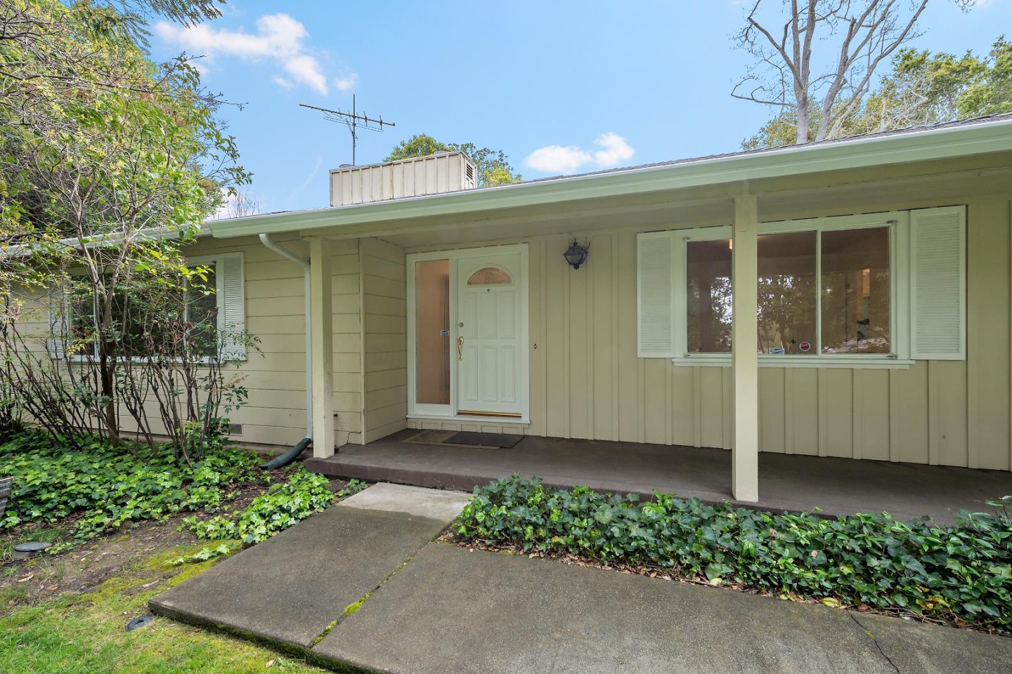 96 Edge Road Atherton, CA 94027 - Photo 2 of 28 front view of a house